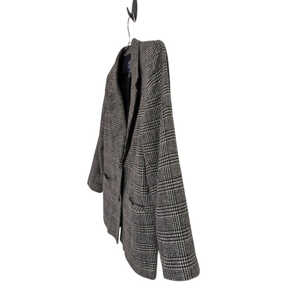 Chelsea Campbell Glen Plaid Blazer Eclectic Grandpa Preppy Wool Corpcore 10P - Picture 2 of 10